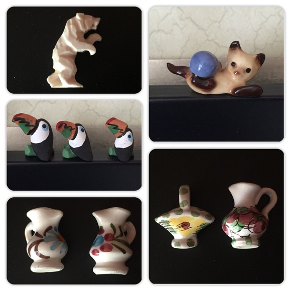 Japanese vase Miniature clay figurine handmade - Picture 10 of 14